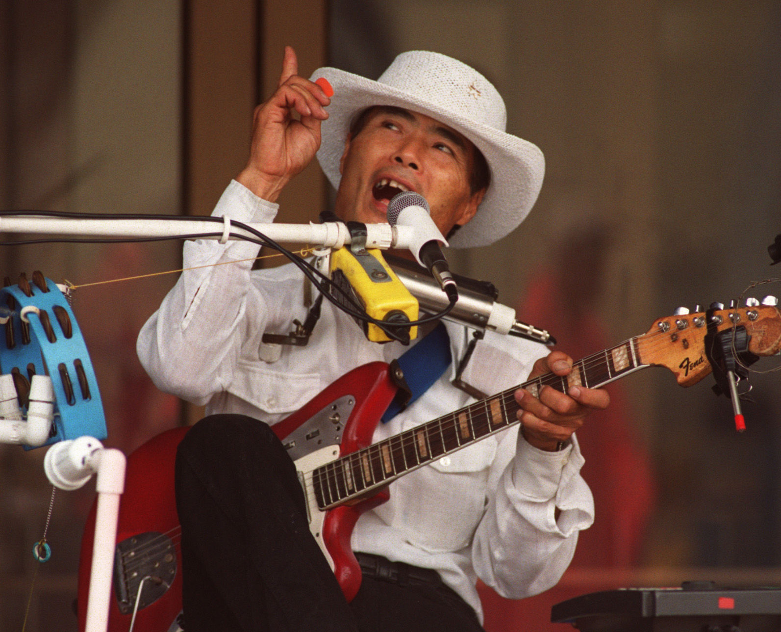 One-man band show
